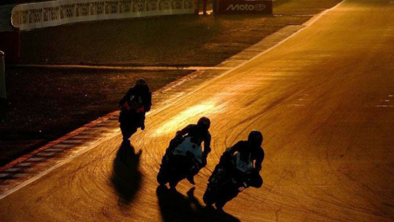 Keseruan Tes MotoGP di Barcelona